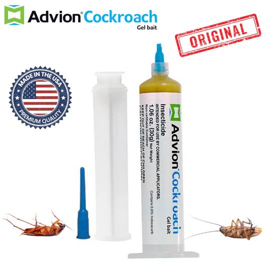 Original Advions Cockroach Gel Bait, Professional Insecticide, 30 g Syringe-KYAMSTORE
