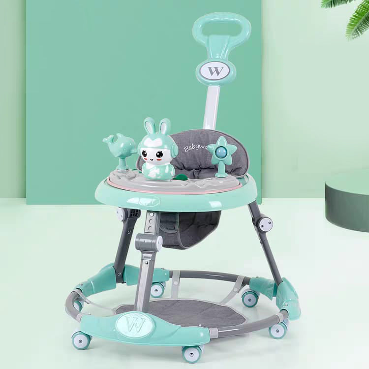 Baby Walker Multifunctional Anti-Rollover Anti-O Leg Can Sit Folding