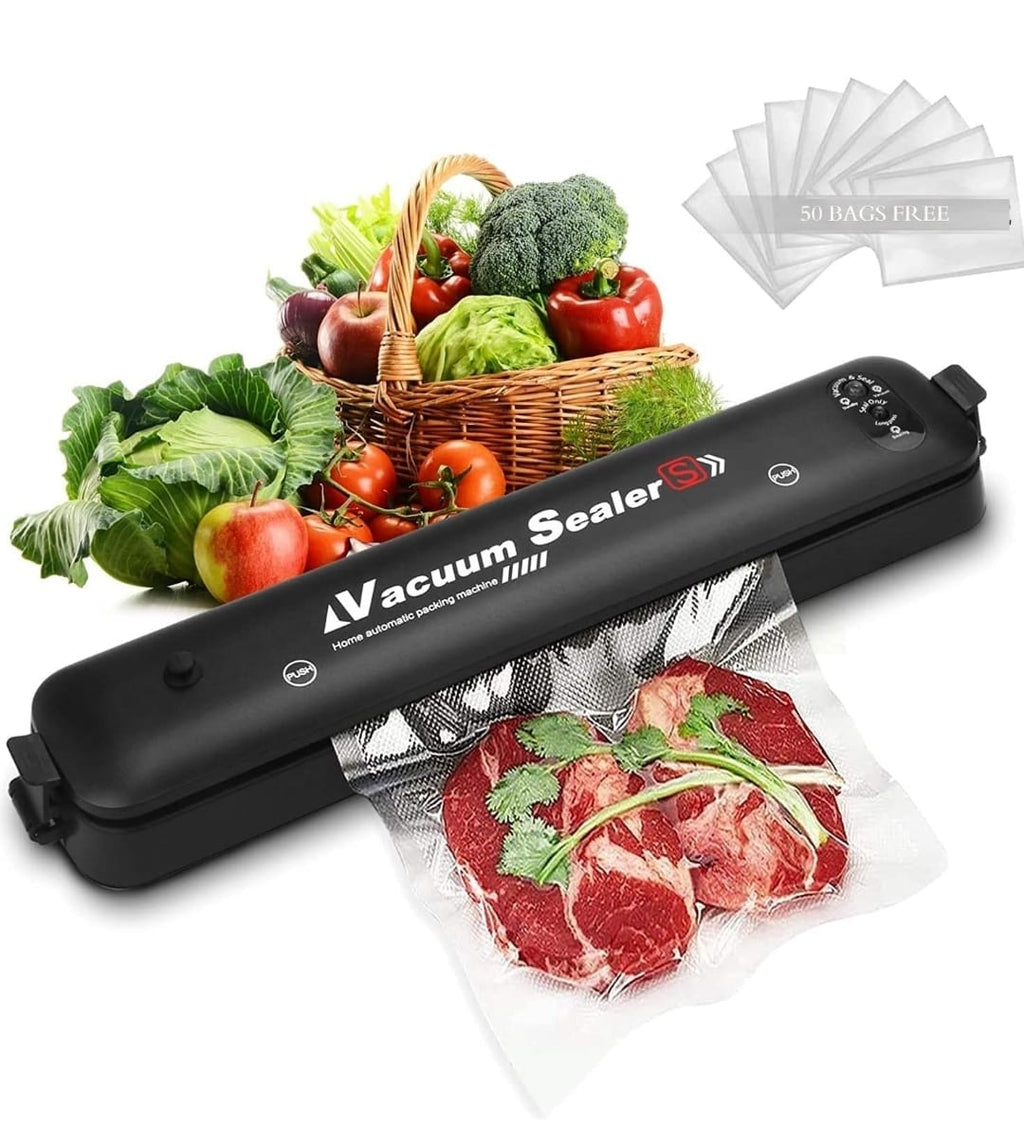 Single-touch Portable Food Saver Vacuum Sealer Machine
