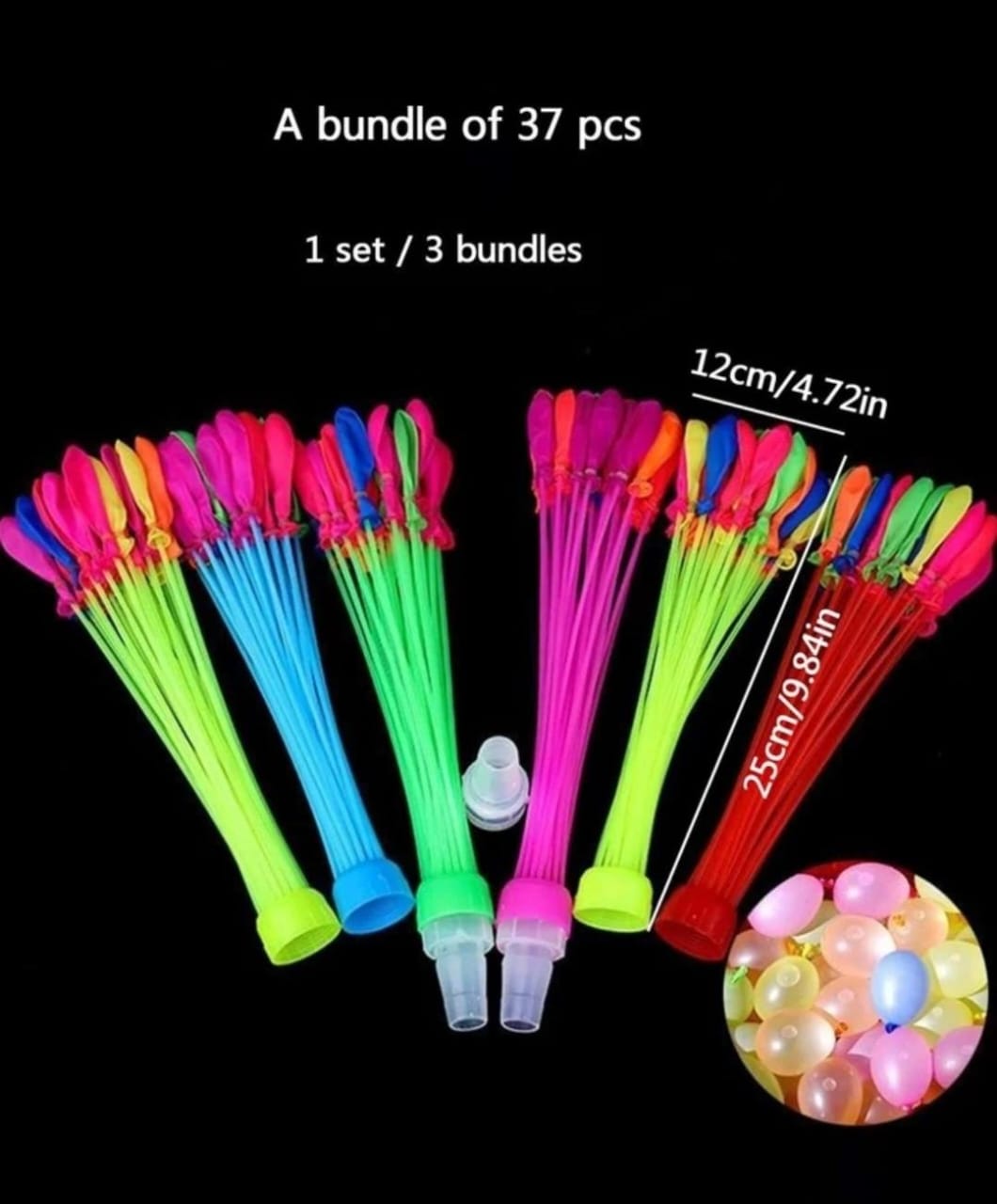 Quick Fill Self Sealing Bunch Water Balloons