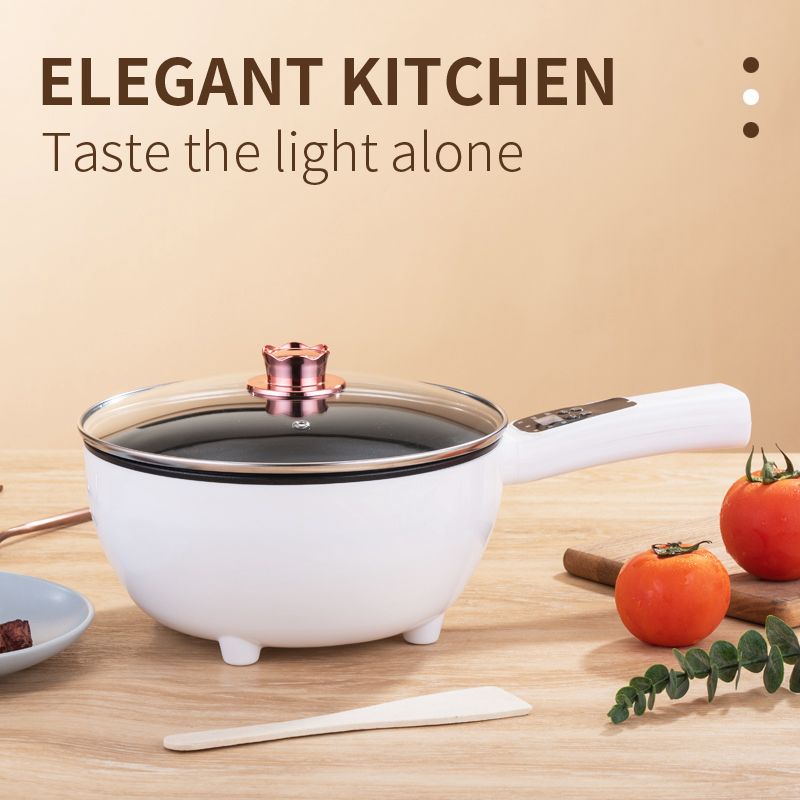 5L 1500W Electric Frying Pan All-In-One Wok Smart Multifunctional