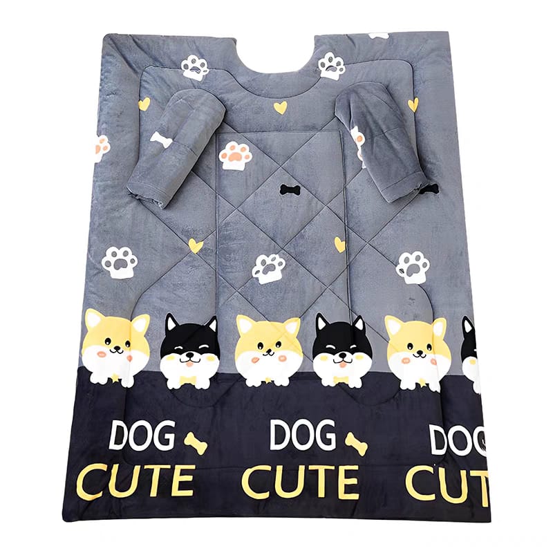 Sherpa Fleece Comforter, Fluffy Plush Breathable Warm Quilt