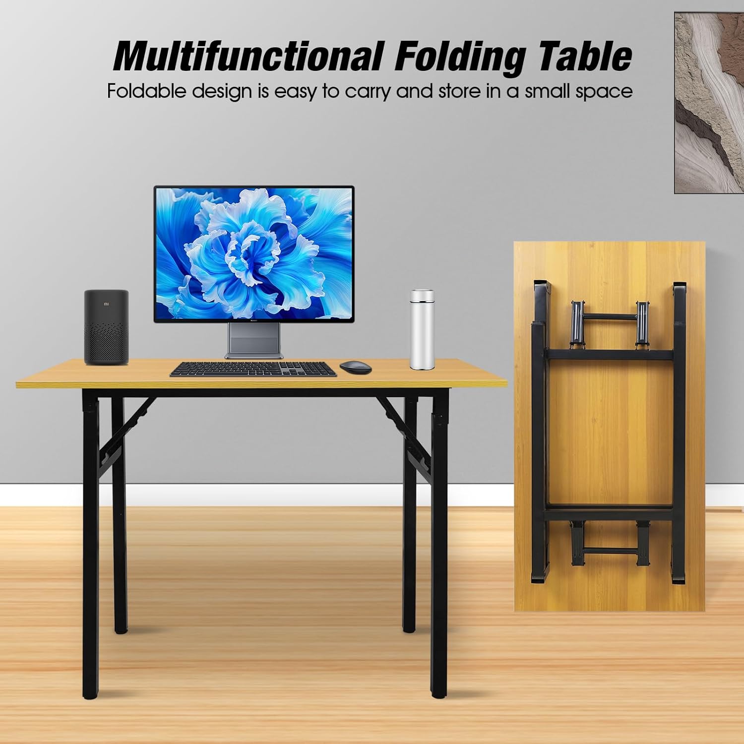 Adjustable Folding Desk No Install