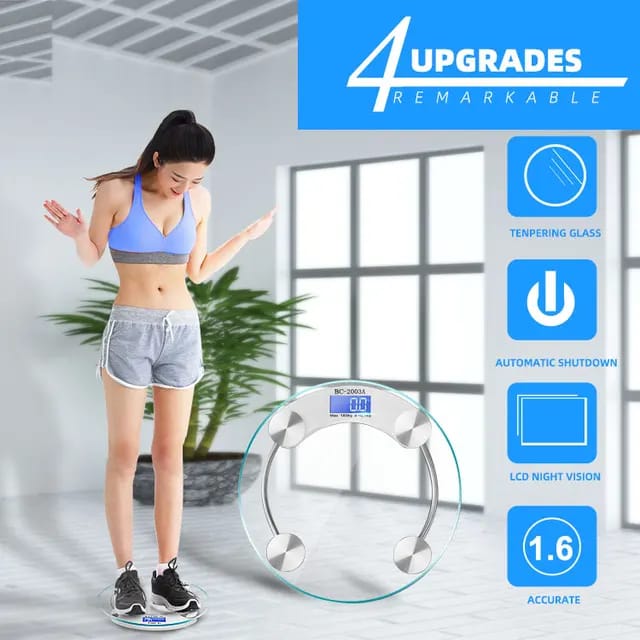 Smart Digital Weighing Scale Highly Accurate Body Weighting Scale
