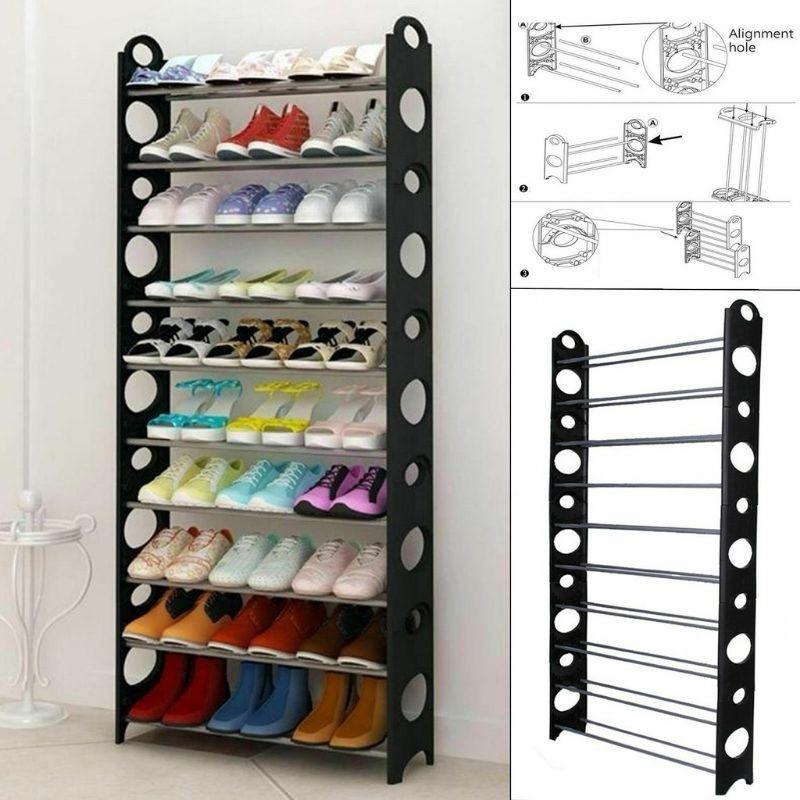 10 Tier Shoe Rack 30 Pair, Tier Free Standing
