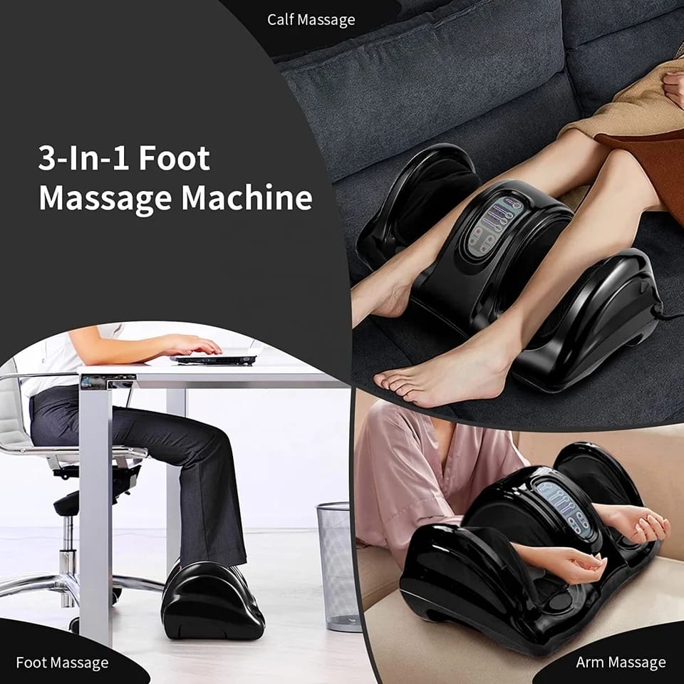 Bodycare Foot massager kneading and rolling leg calf ankle with remote