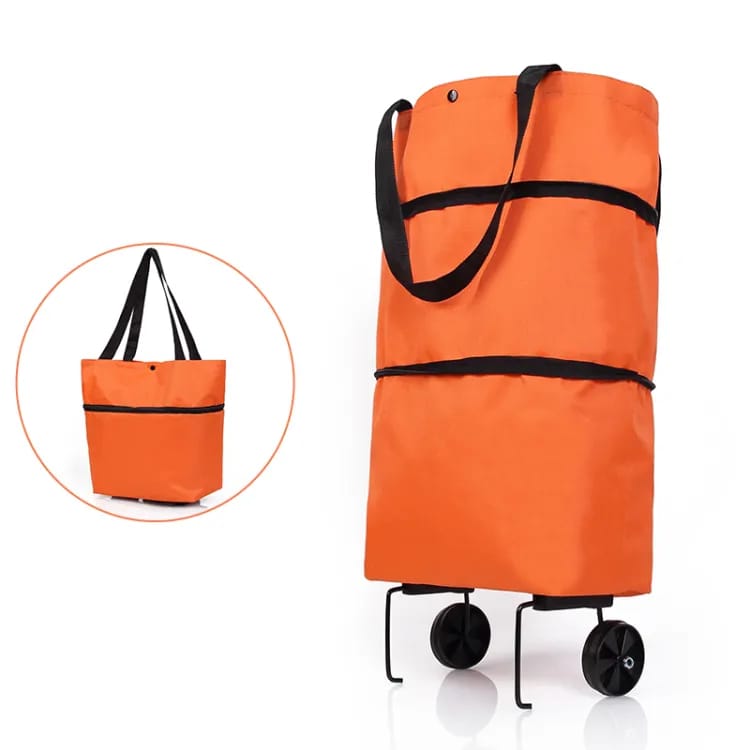 Trolley Luggage Bags Traveling Vegetable Grocery Clothing Bag with Wheels