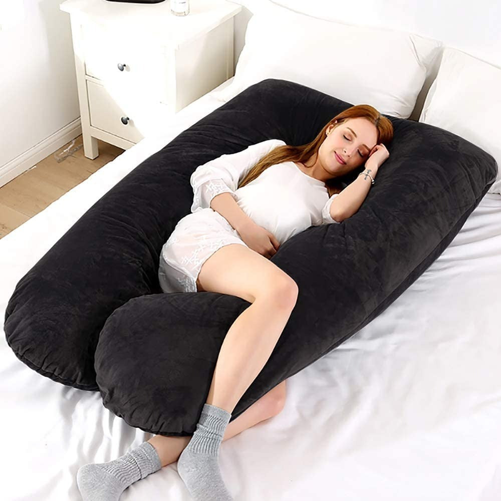 Pregnancy Sleeping Pillows Full Body Maternity Support for Back | Delivery: 2 to 3 business days | Limited stocks available | Hurry before Sold Out