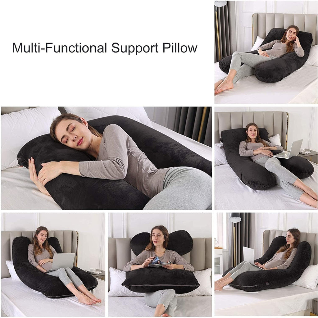 Pregnancy Sleeping Pillows Full Body Maternity Support for Back | Delivery: 2 to 3 business days | Limited stocks available | Hurry before Sold Out