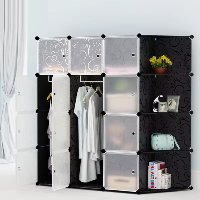 16 Cubes DIY Wardrobe Garment Storage Cube | Delivery: 2 to 3 business days | Limited stocks available | Hurry before Sold Out
