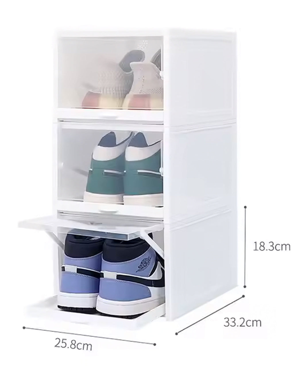 Shoe Organizer Box Front Shoeboxes | Delivery: 2 to 3 business days | Limited stocks available | Hurry before Sold Out