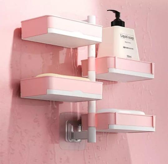 4-Layer Soap Rack Shampoo Holder | Delivery: 2 to 3 business days | Limited stocks available | Hurry before Sold Out