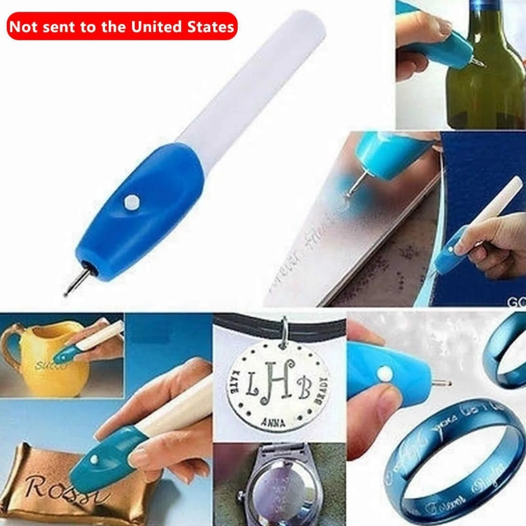 Engraving Pen Tool Name Writing Etching Pen Machine | Delivery: 2 to 3 business days | Limited stocks available