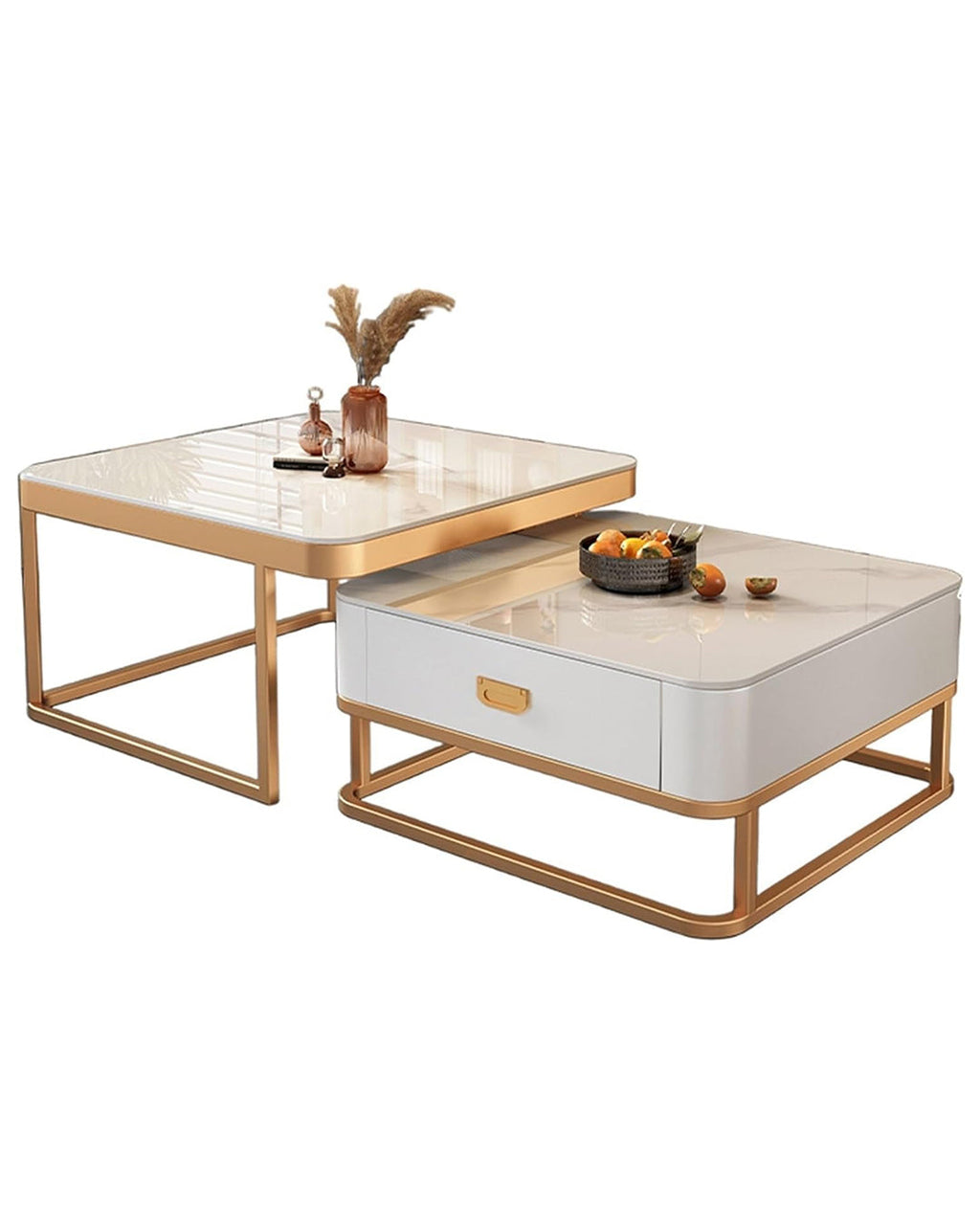 Luxury Sofa Center Table with Storage Drawer Perfect for Living Room | Limited stocks available