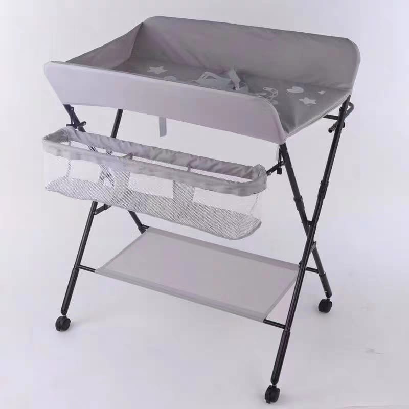Baby Diaper and Cloths Changing Folding Table with Wheels | Limited stocks available