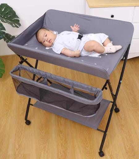Baby Diaper and Cloths Changing Folding Table with Wheels | Limited stocks available