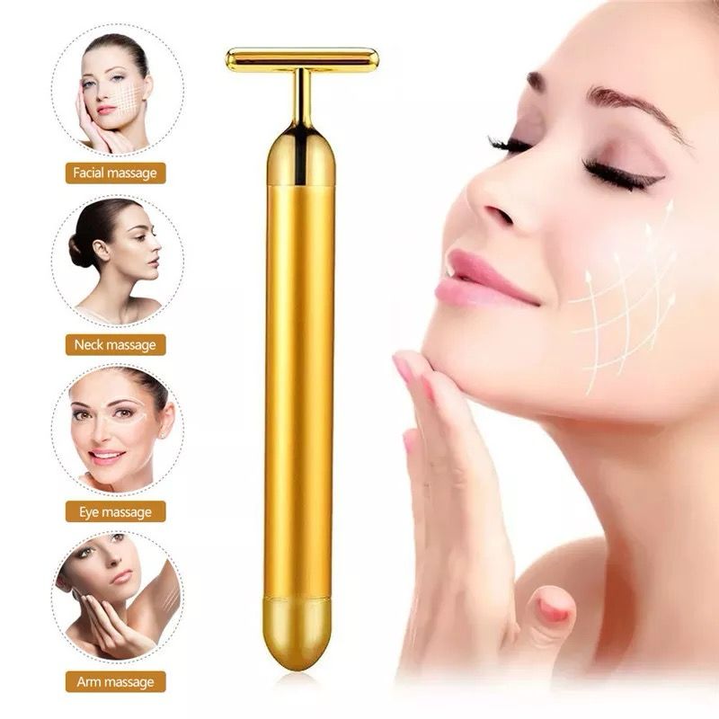T-Shape Pulse Sign Face Massage Tools for Sensitive Skin | Limited stocks available