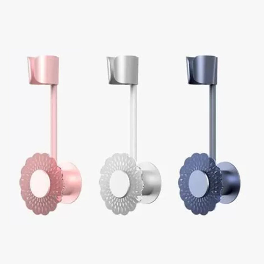 Rotating Adjustable Hands Free ABS Wall Mount Hair Dryer Holder