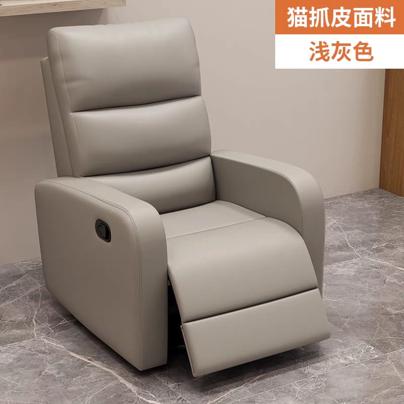 Massage Swivel Rocker Recliner Chair with Heat and Vibration Soft Fabric