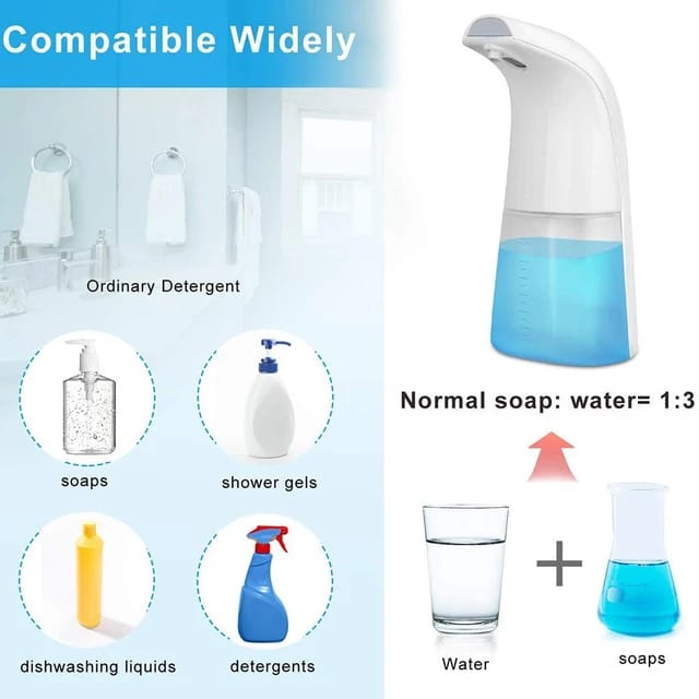 Automatic Dispenser Touchless - Electric Foaming Dispenser Touchless | 10oz/300ml