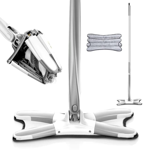 Microfiber Mop, Easy Squeeze and Spin Mop, Easy Squeeze Mop