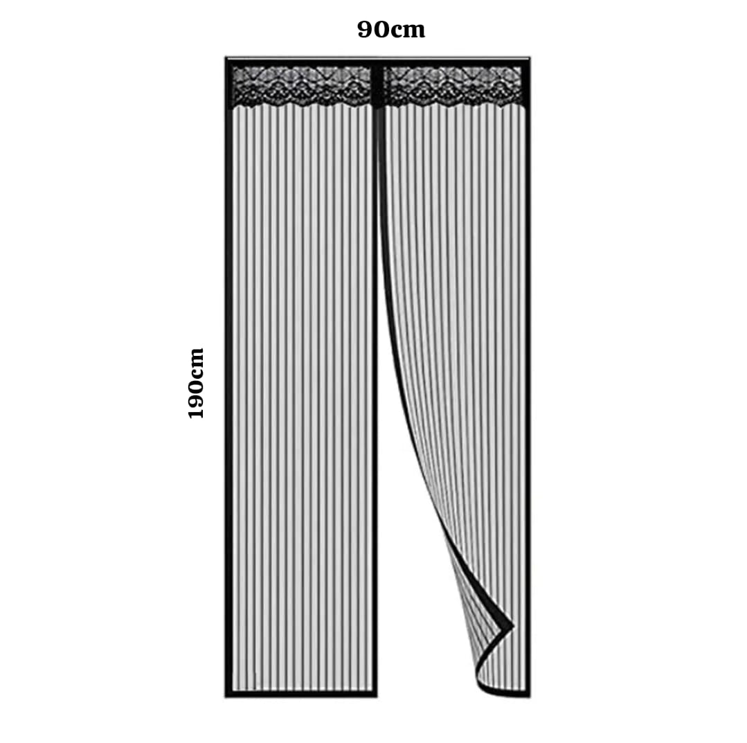 Magnetic Fly Screen Door, Heavy-Duty Anti Mosquito Mesh