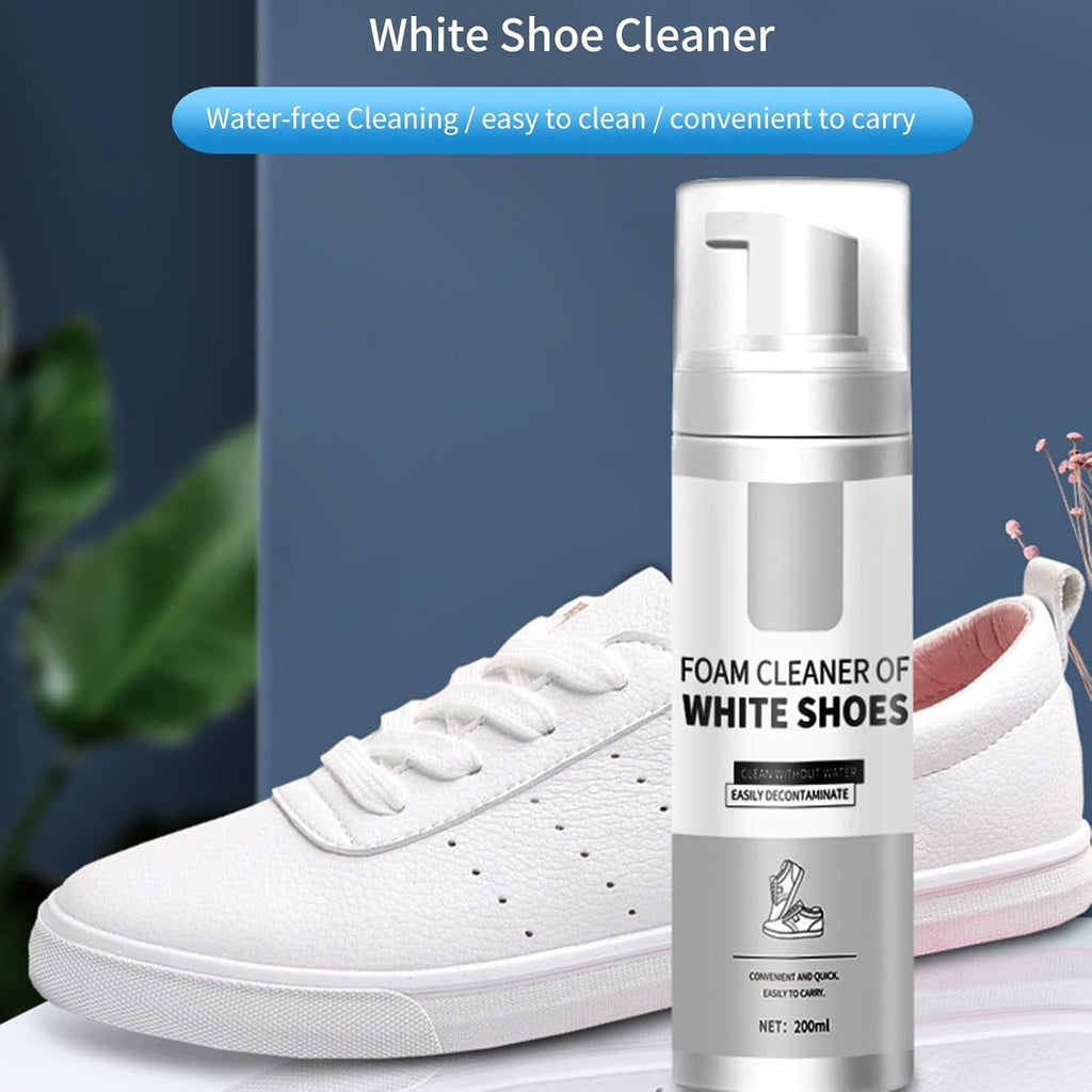 Natural Foaming Shoe Cleaner for Dirt & Stains-KYAMSTORE