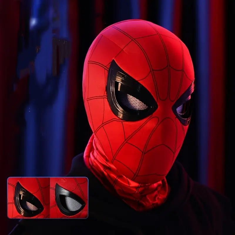 Remote-Controlled Spiderman Mask with Dynamic Moving Eyes
