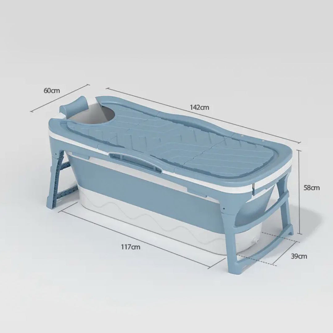 Portable Bathtub For Adults, Foldable Children Tub Household Bath Basin
