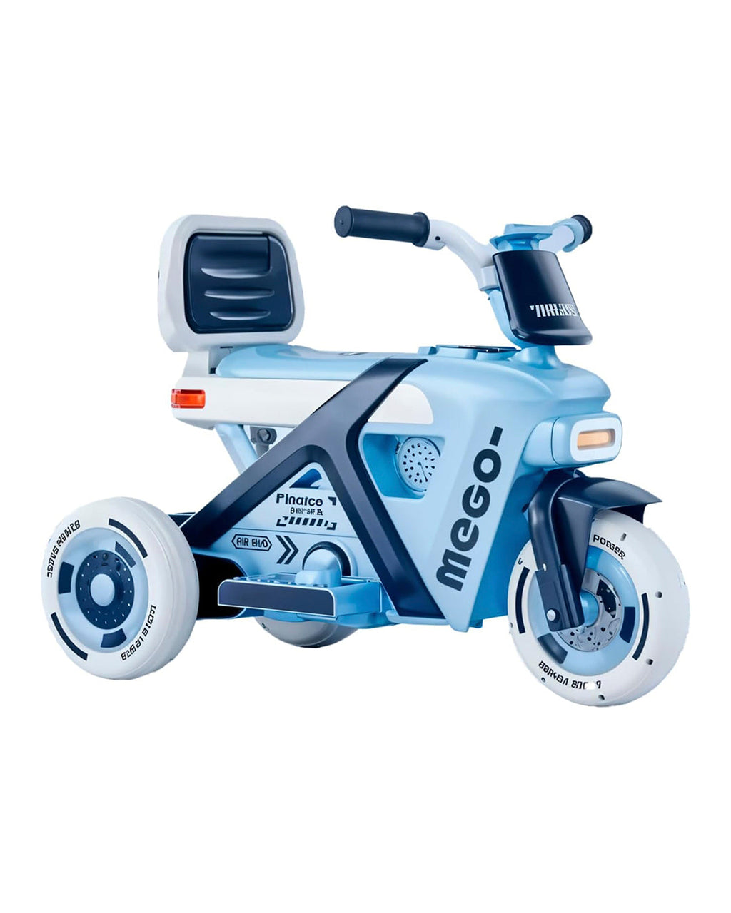 Electric Remote-Controlled Motorcycle/Dual Wheel Drive/Music/Lighting/Three Wheel Stable