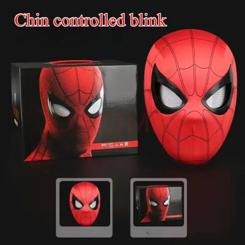 Remote-Controlled Spiderman Mask with Dynamic Moving Eyes