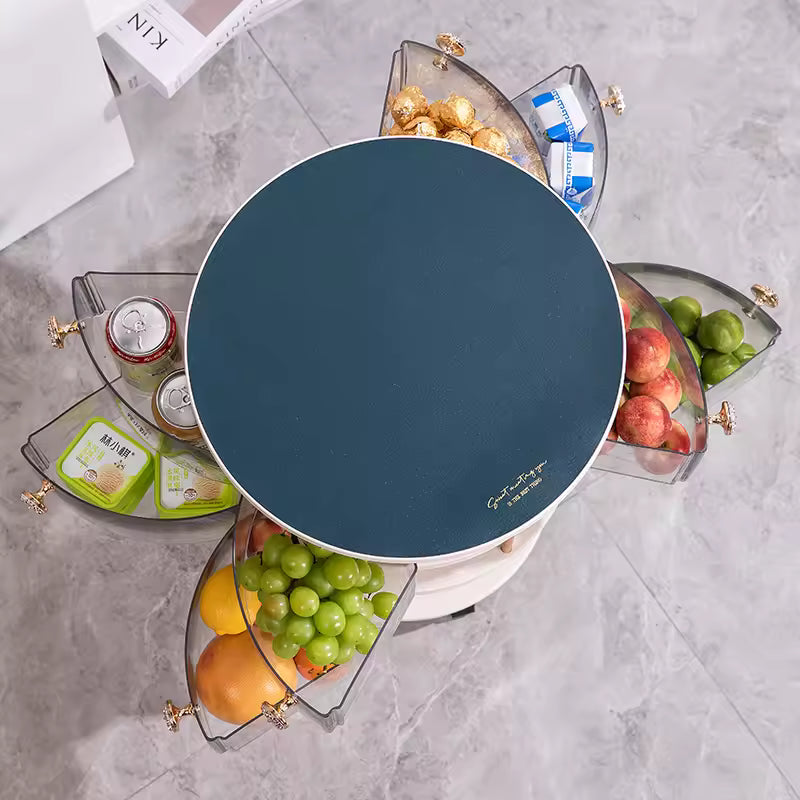 Snack Storage Cart, Living Room Multifunctional Storage